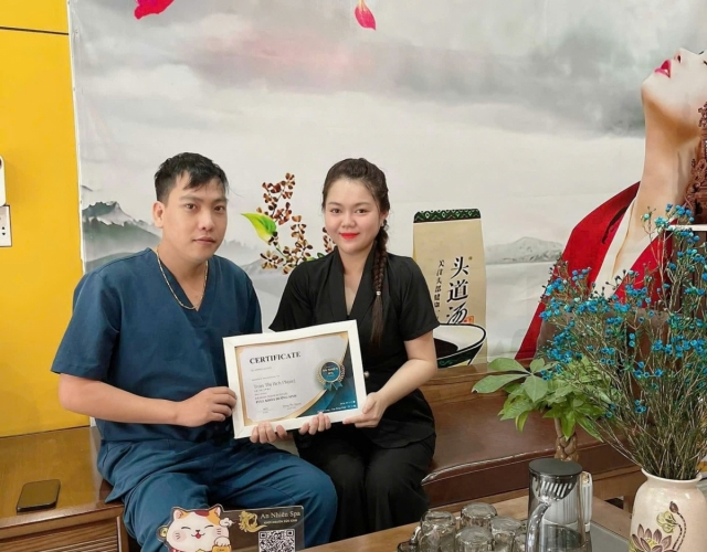 Khóa Học Gội Đầu Dưỡng Sinh Chất Lượng Cao Tại An Nhiên Spa