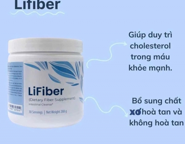 Lifiber: Giải Pháp Hoàn Hảo Cho Hệ Tiêu Hóa Khỏe Mạnh