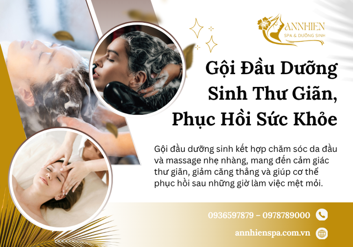 Gội Đầu Dưỡng Sinh Thư Giãn, Phục Hồi Sức Khỏe – Chăm Sóc Từ Đầu Đến Tinh Thần