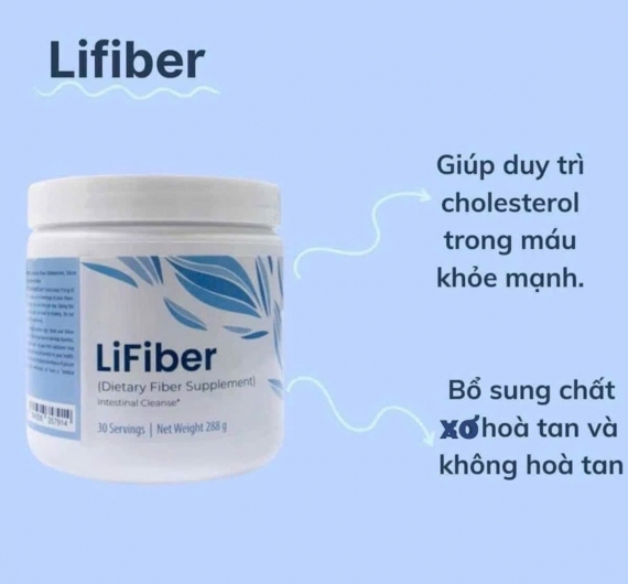 Thực phẩm bảo vệ sức khỏe Chất xơ Lifiber  